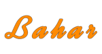 Bahar Portfolio